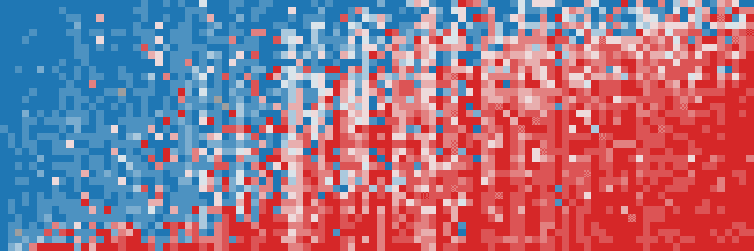 MT-Bench response matrix: AI models (rows) against items (columns)