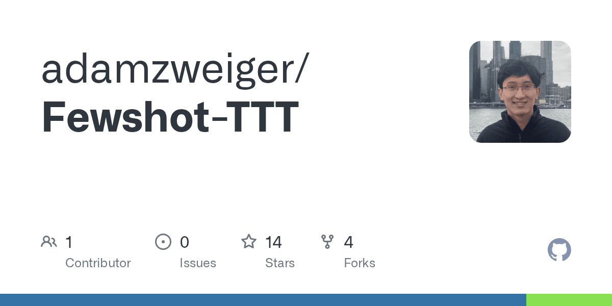 Few-Shot TTT (BIG-Bench Hard) benchmark