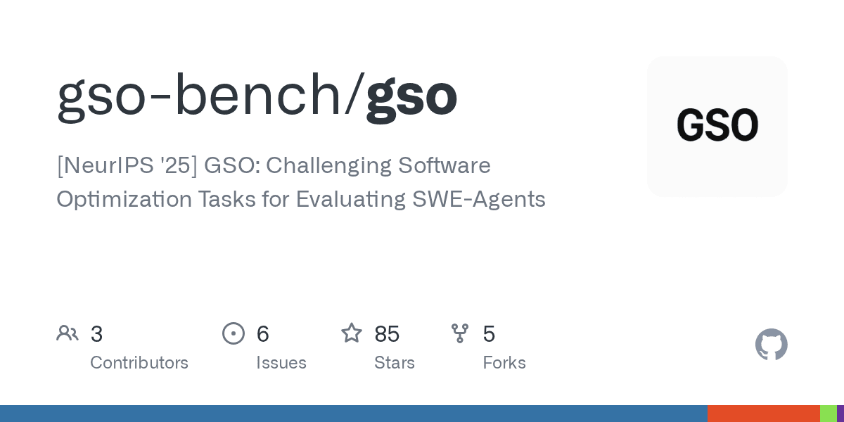 GSO benchmark