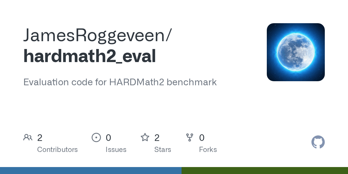 HARDMath2 benchmark
