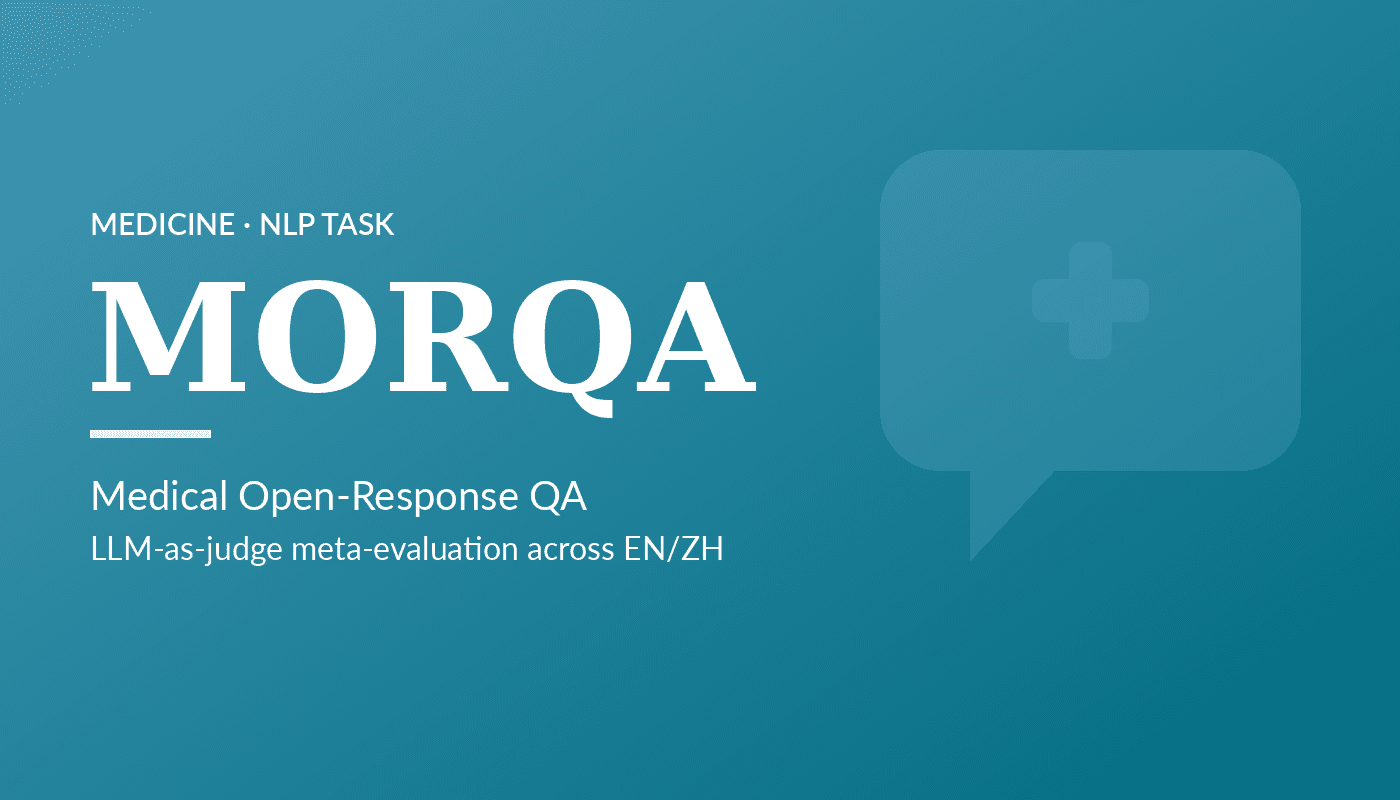 MORQA benchmark