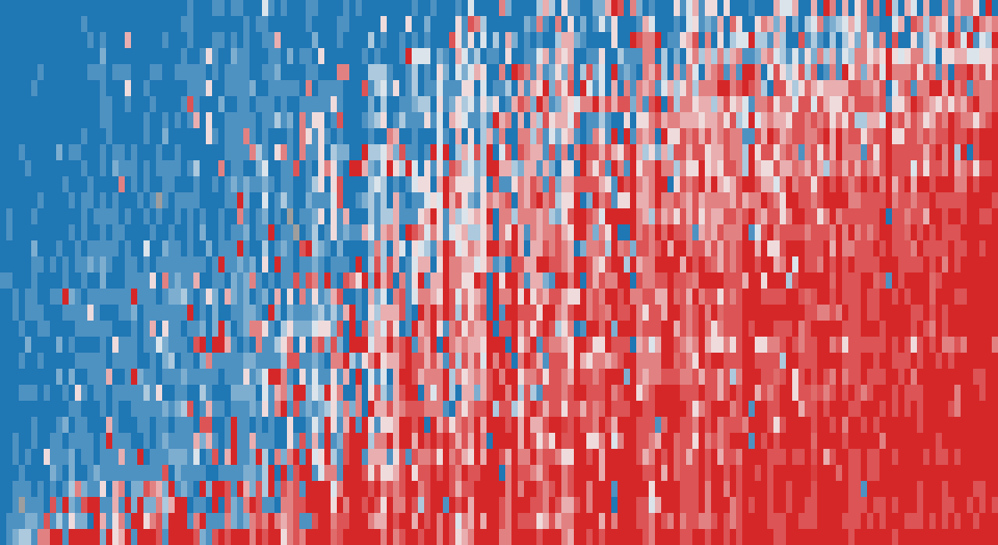 MT-Bench response matrix: AI models (rows) against items (columns)